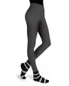 Women's Charcoal Stripe Cozy Sock And Legging Set : Color: Charcoal Stripe