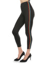 Women's Rainbow Racer Stripe Leggings : Color: Black